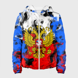 Женская куртка 3D Russia Flame Collection