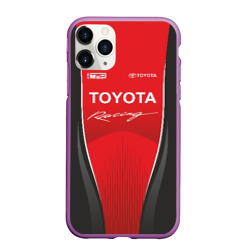 Чехол для iPhone 11 Pro Max матовый Toyota Racing