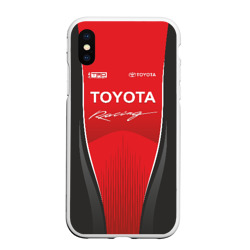 Чехол для iPhone XS Max матовый Toyota Racing