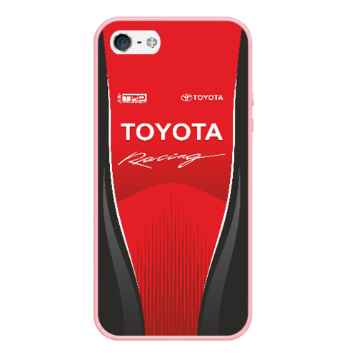 Чехол для iPhone 5/5S матовый Toyota Racing