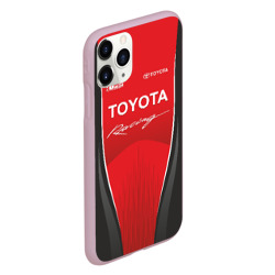 Чехол для iPhone 11 Pro матовый Toyota Racing - фото 2