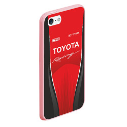 Чехол для iPhone 5/5S матовый Toyota Racing - фото 2