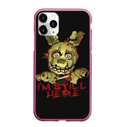 Чехол для iPhone 11 Pro Max матовый FNAF Five nights at Freddy's ФНАФ
