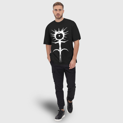 Мужская футболка oversize 3D Ghostemane, цвет 3D печать - фото 5