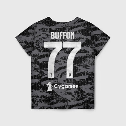 Детская футболка 3D Buffon away 19-20, цвет 3D печать - фото 2