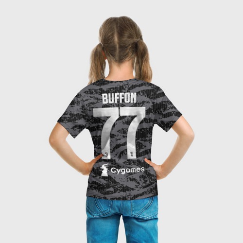 Детская футболка 3D Buffon away 19-20 - фото 6