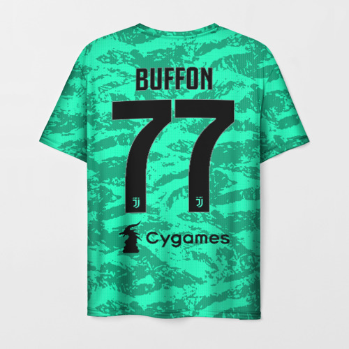 Мужская футболка 3D Buffon home 19-20, цвет 3D печать - фото 2