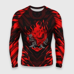 Мужской рашгард 3D Cyberpunk 2077 Киану Ривз