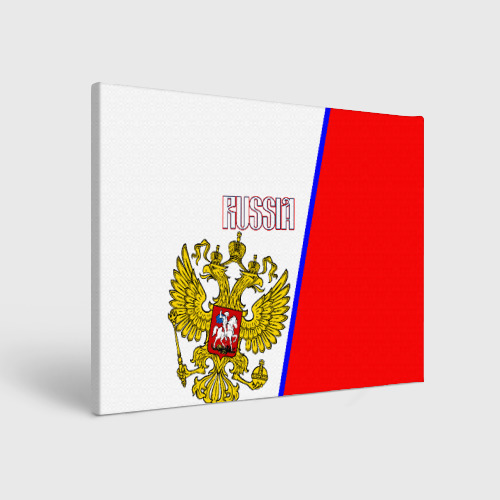 Холст прямоугольный Russia Sport, цвет 3D печать