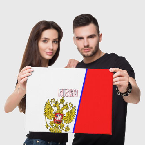 Холст прямоугольный Russia Sport, цвет 3D печать - фото 5