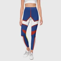Леггинсы 3D All might My hero academia косплей костюм для образа - фото 2
