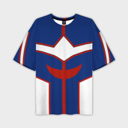 Мужская футболка oversize 3D All might my hero academia косплей костюм для образа