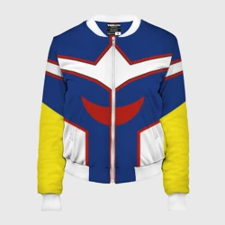 Женский бомбер 3D All might My hero academia косплей костюм для образа