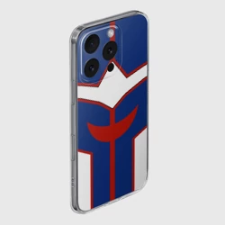 Чехол для iPhone 16 Pro Max силиконовый с защитой камеры All might My hero academia косплей костюм для образа - фото 2