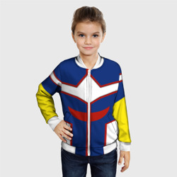 Детский бомбер 3D All might My hero academia косплей костюм для образа - фото 2