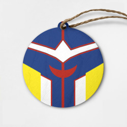 Деревянная игрушка круг All might my hero academia косплей костюм для образа