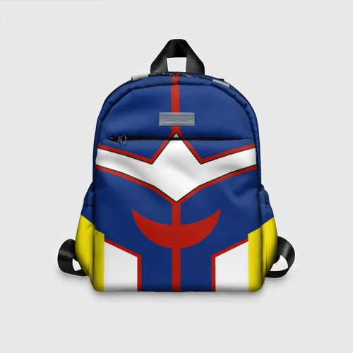 Детский рюкзак 3D All might My hero academia косплей костюм для образа