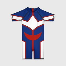Детский купальный костюм 3D All might My hero academia косплей костюм для образа