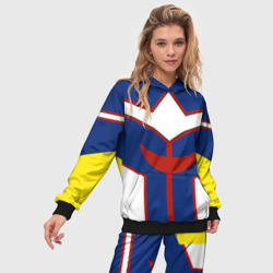 Женский костюм с толстовкой 3D All might my hero academia косплей костюм для образа - фото 2