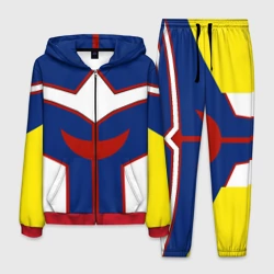 Мужской костюм 3D All might My hero academia косплей костюм для образа