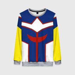 Женский свитшот 3D All might My hero academia косплей костюм для образа