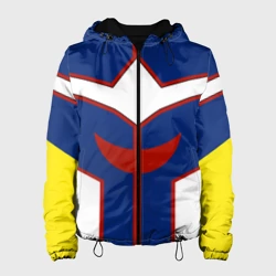 Женская куртка 3D All might My hero academia косплей костюм для образа