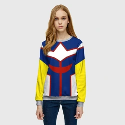 Женский свитшот 3D All might My hero academia косплей костюм для образа - фото 2