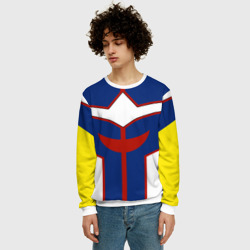 Мужской свитшот 3D All might My hero academia косплей костюм для образа - фото 2