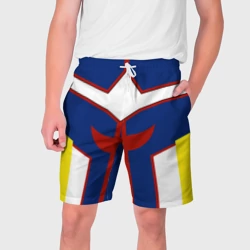 Мужские шорты 3D All might My hero academia косплей костюм для образа