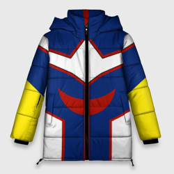 Женская зимняя куртка Oversize All might my hero academia косплей костюм для образа