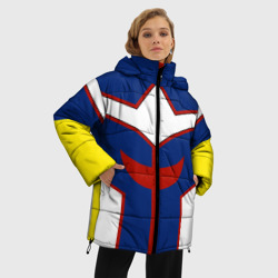 Женская зимняя куртка Oversize All might my hero academia косплей костюм для образа - фото 2