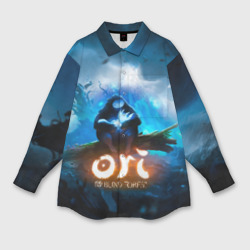 Мужская рубашка oversize 3D Ori - And The Will Of The Wisp