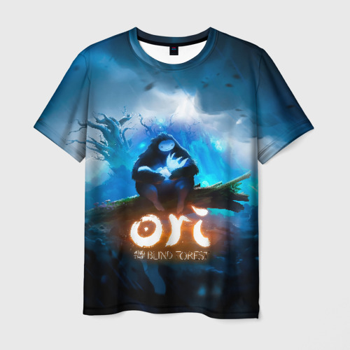 Мужская футболка с принтом Ori - And The Will Of The Wisp, вид спереди №1
