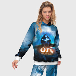 Женский костюм с толстовкой 3D Ori - And The Will Of The Wisp - фото 2