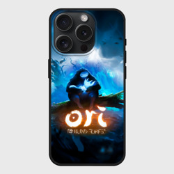 Чехол силиконовый для Apple iPhone 15 Pro матовый Ori - And The Will Of The Wisp