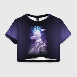 Женская футболка Crop-top 3D Ori and  The Will Of The Wisp