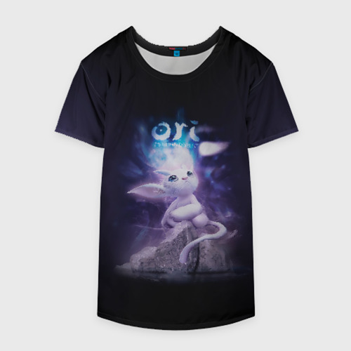 Накидка на куртку 3D Ori and  The Will Of The Wisp, цвет 3D печать - фото 4