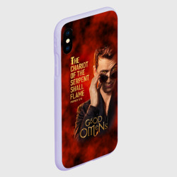 Чехол для iPhone XS Max матовый Колесница змия будет пылать - фото 2