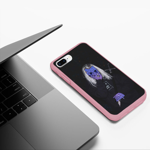 Чехол для iPhone 7Plus/8 Plus матовый с принтом Ghostemane, фото #5