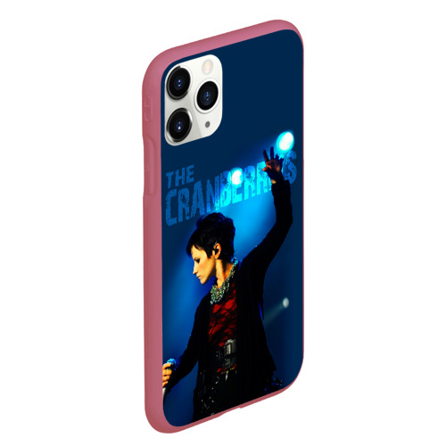 Чехол для iPhone 11 Pro Max матовый The Cranberries, цвет малиновый - фото 3