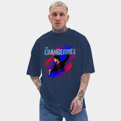 Мужская футболка Oversize хлопок texturе The Cranberries - фото 2