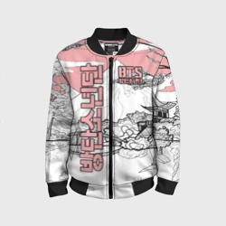 Детский бомбер 3D BTS