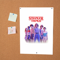 Постер Stranger Things 3 - all - фото 2