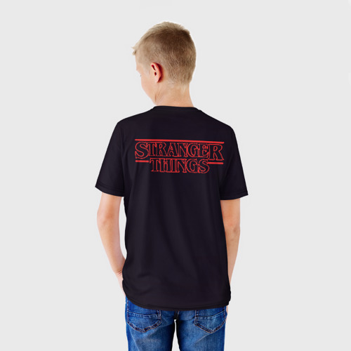 Детская футболка 3D Stranger Things, цвет 3D печать - фото 4