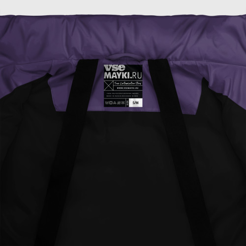 Женская зимняя куртка Oversize FNAF, цвет черный - фото 7