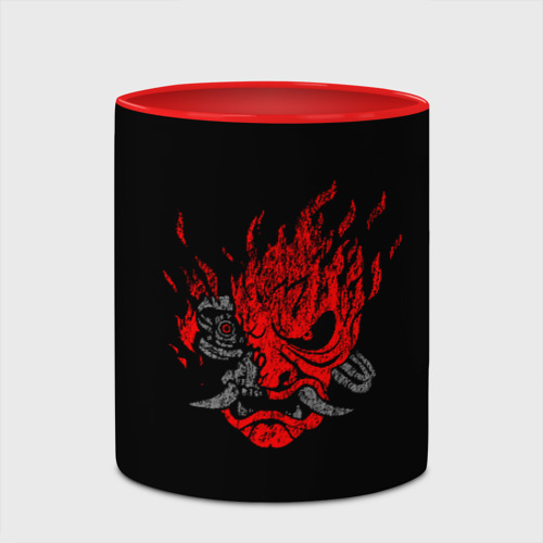 Кружка с полной запечаткой Samurai Keanu Reeves, цвет белый + красный - фото 4