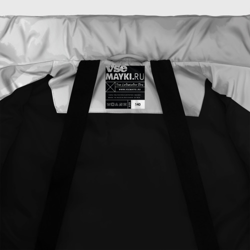 Зимняя куртка для мальчиков 3D Good Omens, цвет черный - фото 7