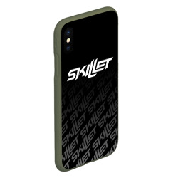 Чехол для iPhone XS Max матовый Skillet - фото 2