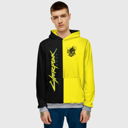 Мужская толстовка 3D Samurai Cyberpunk 2077 - фото 2