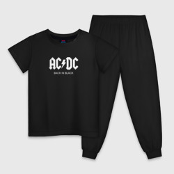 Детская пижама хлопок AC/DC